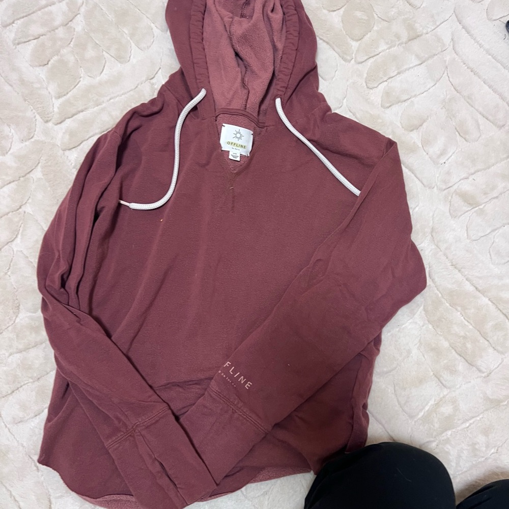 Women's Mauve Hoodie Sweater
